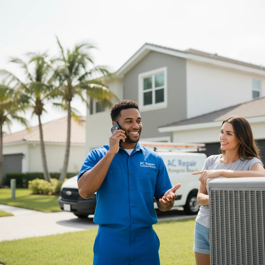 AC Repair Pompano Beach customer support in Waverly